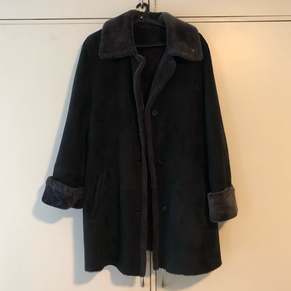 Carolina Herrera shearling coat